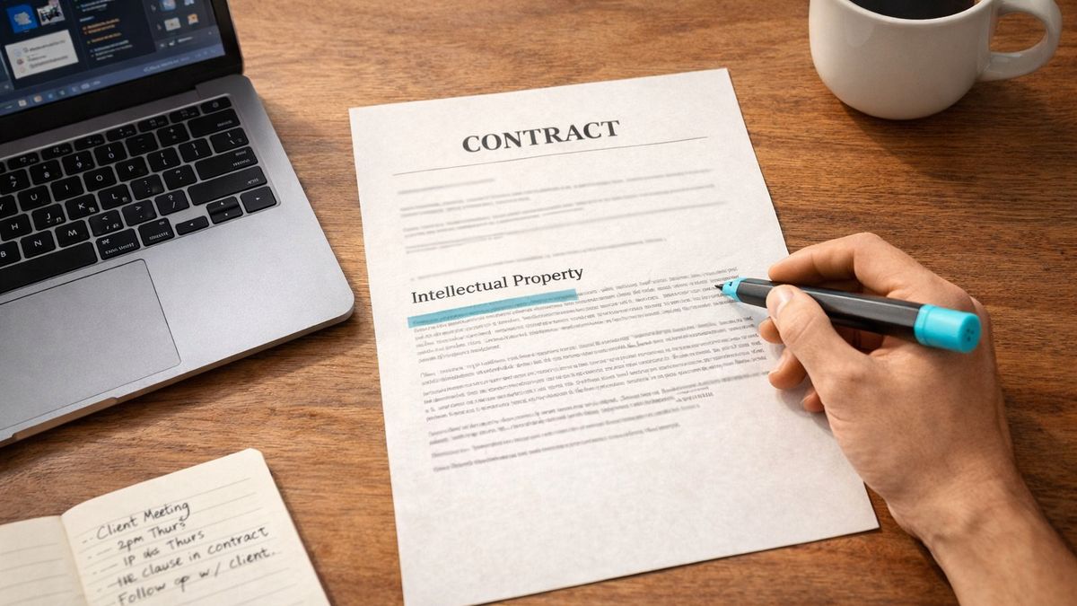 Who Owns the Work? IP Clauses in Freelance Contracts Explained ...